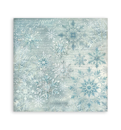 SBBL191 - Stamperia - Stamperia bloc de fonds scrapbooking 30,5x30,5 cm – White Christmas - Scrapbooking Pad - Detail 17 SBBL191 - Stamperia - Stamperia bloc de fonds scrapbooking 30,5x30,5 cm – White Christmas - Scrapbooking Pad - Detail 17