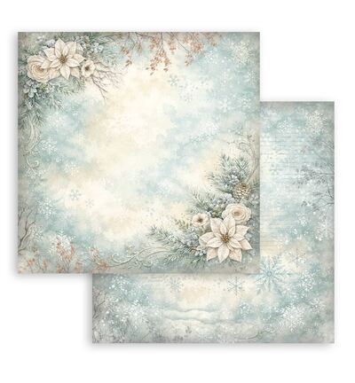 SBBL191 - Stamperia - Stamperia bloc de fonds scrapbooking 30,5x30,5 cm – White Christmas - Scrapbooking Pad - Detail 30 SBBL191 - Stamperia - Stamperia bloc de fonds scrapbooking 30,5x30,5 cm – White Christmas - Scrapbooking Pad - Detail 30
