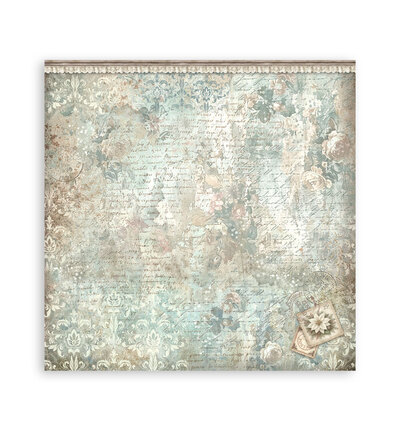 SBBSXB27 - Stamperia - Stamperia bloc papier simple face 20,3x20,3 cm – White Christmas - Scrapbooking Pad - Detail 6 SBBSXB27 - Stamperia - Stamperia bloc papier simple face 20,3x20,3 cm – White Christmas - Scrapbooking Pad - Detail 6