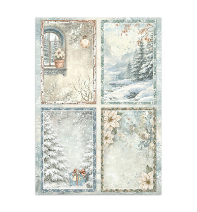 SBJK28 - Stamperia - Stamperia junk journal stickers et découpes – White Christmas - Journals & Sets - Detail 12 SBJK28 - Stamperia - Stamperia junk journal stickers et découpes – White Christmas - Journals & Sets - Detail 12
