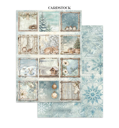 SBJK28 - Stamperia - Stamperia junk journal stickers et découpes – White Christmas - Journals & Sets - Detail 14 SBJK28 - Stamperia - Stamperia junk journal stickers et découpes – White Christmas - Journals & Sets - Detail 14