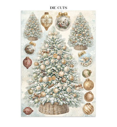 SBJKS07 - Stamperia - Stamperia junk journal Focus Points A5 – White Christmas - Journals & Sets - Detail 2 SBJKS07 - Stamperia - Stamperia junk journal Focus Points A5 – White Christmas - Journals & Sets - Detail 2
