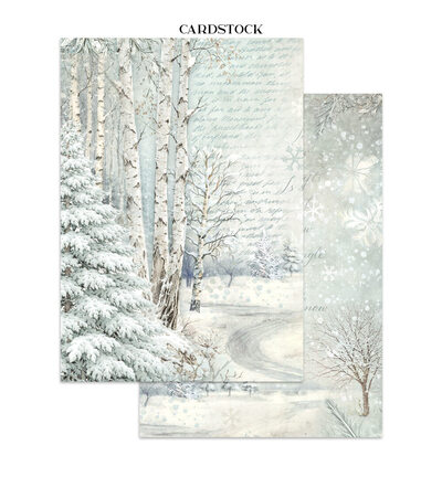 SBJKS07 - Stamperia - Stamperia junk journal Focus Points A5 – White Christmas - Journals & Sets - Detail 24 SBJKS07 - Stamperia - Stamperia junk journal Focus Points A5 – White Christmas - Journals & Sets - Detail 24