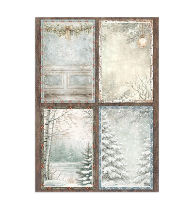 SBJKS07 - Stamperia - Stamperia junk journal Focus Points A5 – White Christmas - Journals & Sets - Detail 31 SBJKS07 - Stamperia - Stamperia junk journal Focus Points A5 – White Christmas - Journals & Sets - Detail 31