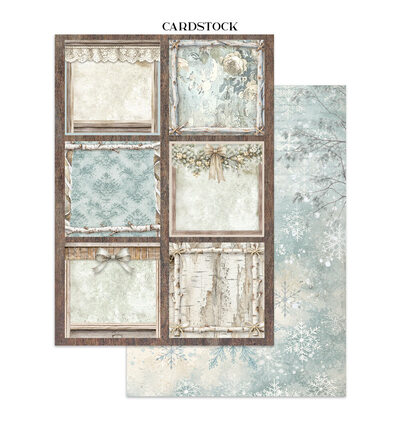 SBJKS07 - Stamperia - Stamperia junk journal Focus Points A5 – White Christmas - Journals & Sets - Detail 33 SBJKS07 - Stamperia - Stamperia junk journal Focus Points A5 – White Christmas - Journals & Sets - Detail 33