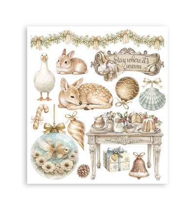 DFLRBXG13 - Stamperia - Stamperia sélection Rub-On 6 feuilles – White Christmas - Rub On - Detail 4 DFLRBXG13 - Stamperia - Stamperia sélection Rub-On 6 feuilles – White Christmas - Rub On - Detail 4