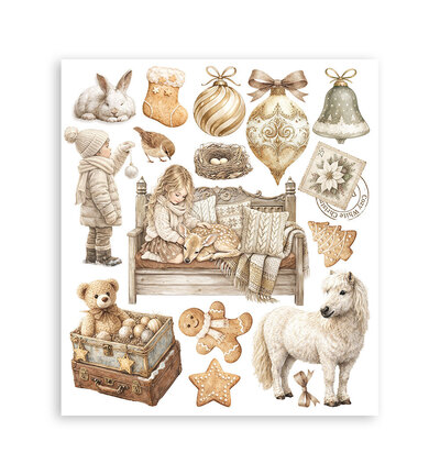 DFLRBXG13 - Stamperia - Stamperia sélection Rub-On 6 feuilles – White Christmas - Rub On - Detail 5 DFLRBXG13 - Stamperia - Stamperia sélection Rub-On 6 feuilles – White Christmas - Rub On - Detail 5