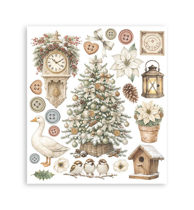 DFLRBXG13 - Stamperia - Stamperia sélection Rub-On 6 feuilles – White Christmas - Rub On - Detail 6 DFLRBXG13 - Stamperia - Stamperia sélection Rub-On 6 feuilles – White Christmas - Rub On - Detail 6