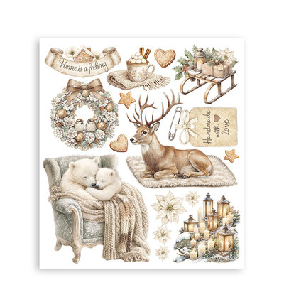DFLRBXG13 - Stamperia - Stamperia sélection Rub-On 6 feuilles – White Christmas - Rub On - Detail 7 DFLRBXG13 - Stamperia - Stamperia sélection Rub-On 6 feuilles – White Christmas - Rub On - Detail 7