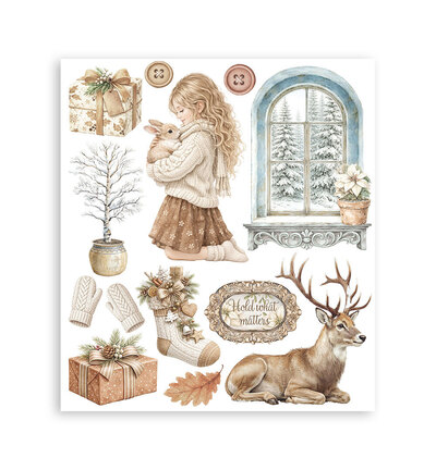 DFLRBXG13 - Stamperia - Stamperia sélection Rub-On 6 feuilles – White Christmas - Rub On - Detail 8 DFLRBXG13 - Stamperia - Stamperia sélection Rub-On 6 feuilles – White Christmas - Rub On - Detail 8