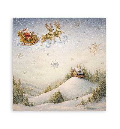 SBBL192 - Stamperia - Stamperia grand bloc scrapbooking 30,5x30,5 cm – Silent Night - Scrapbooking Pad - Detail 14 SBBL192 - Stamperia - Stamperia grand bloc scrapbooking 30,5x30,5 cm – Silent Night - Scrapbooking Pad - Detail 14