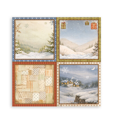 SBBL192 - Stamperia - Stamperia grand bloc scrapbooking 30,5x30,5 cm – Silent Night - Scrapbooking Pad - Detail 33 SBBL192 - Stamperia - Stamperia grand bloc scrapbooking 30,5x30,5 cm – Silent Night - Scrapbooking Pad - Detail 33