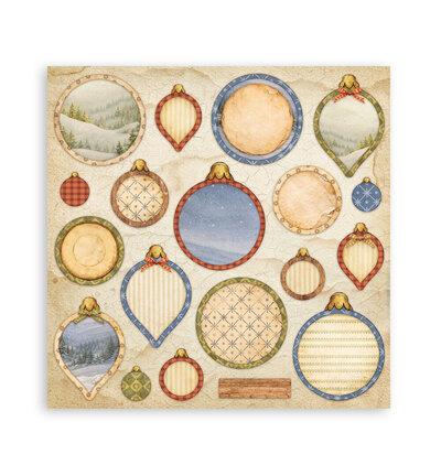 SBBL192 - Stamperia - Stamperia grand bloc scrapbooking 30,5x30,5 cm – Silent Night - Scrapbooking Pad - Detail 36 SBBL192 - Stamperia - Stamperia grand bloc scrapbooking 30,5x30,5 cm – Silent Night - Scrapbooking Pad - Detail 36