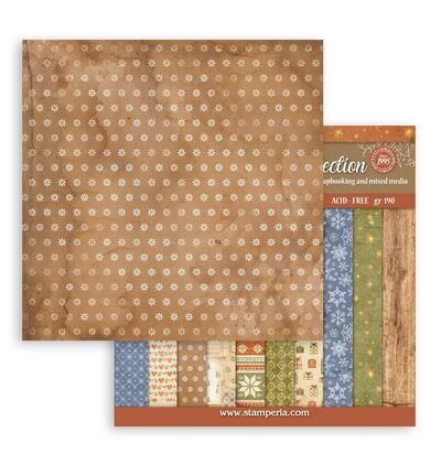 SBBL193 - Stamperia - Stamperia bloc de fonds scrapbooking 30,5x30,5 cm – Silent Night - Scrapbooking Pad - Detail 14 SBBL193 - Stamperia - Stamperia bloc de fonds scrapbooking 30,5x30,5 cm – Silent Night - Scrapbooking Pad - Detail 14
