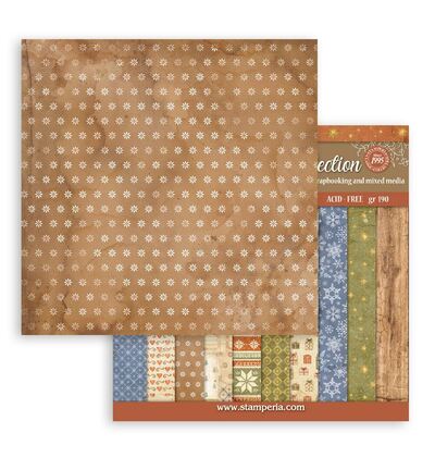 SBBS149 - Stamperia - Stamperia bloc de fonds scrapbooking 20,3x20,3 cm – Silent Night - Scrapbooking Pad - Detail 11 SBBS149 - Stamperia - Stamperia bloc de fonds scrapbooking 20,3x20,3 cm – Silent Night - Scrapbooking Pad - Detail 11