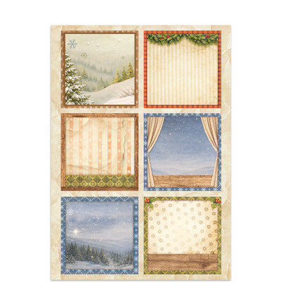 SBJK27 - Stamperia - Stamperia junk journal stickers et découpes – Silent Night - Journals & Sets - Detail 12 SBJK27 - Stamperia - Stamperia junk journal stickers et découpes – Silent Night - Journals & Sets - Detail 12
