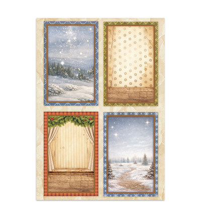 SBJK27 - Stamperia - Stamperia junk journal stickers et découpes – Silent Night - Journals & Sets - Detail 15 SBJK27 - Stamperia - Stamperia junk journal stickers et découpes – Silent Night - Journals & Sets - Detail 15