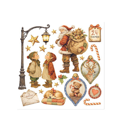 DFLRBX20 - Stamperia - Stamperia set Rub-On 6 feuilles – Silent Night - Rub On - Detail 6 DFLRBX20 - Stamperia - Stamperia set Rub-On 6 feuilles – Silent Night - Rub On - Detail 6