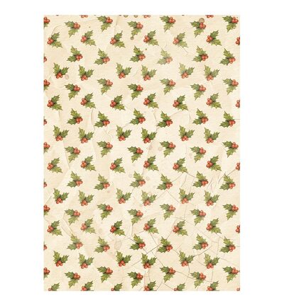 DFSAK6058 - Stamperia - Stamperia fonds papier de riz A6 8 feuilles – Silent Night - Rice Paper - Detail 7 DFSAK6058 - Stamperia - Stamperia fonds papier de riz A6 8 feuilles – Silent Night - Rice Paper - Detail 7