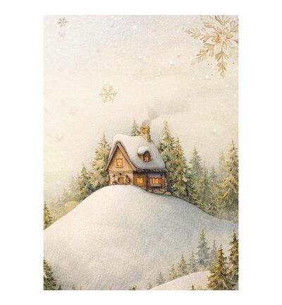 DFSA6X09 - Stamperia - Stamperia mini papier de riz A6 8 feuilles – Silent Night - Rice Paper - Detail 9 DFSA6X09 - Stamperia - Stamperia mini papier de riz A6 8 feuilles – Silent Night - Rice Paper - Detail 9