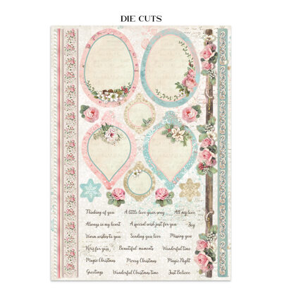 SBJK25 - Stamperia - Stamperia junk journal stickers et découpes – Winter Magic - Journals & Sets - Detail 10 SBJK25 - Stamperia - Stamperia junk journal stickers et découpes – Winter Magic - Journals & Sets - Detail 10