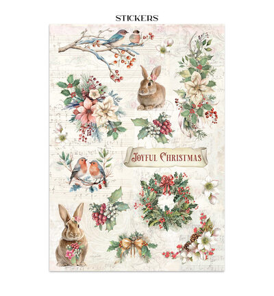 SBJK25 - Stamperia - Stamperia junk journal stickers et découpes – Winter Magic - Journals & Sets - Detail 27 SBJK25 - Stamperia - Stamperia junk journal stickers et découpes – Winter Magic - Journals & Sets - Detail 27