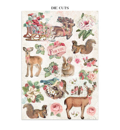 SBJK25 - Stamperia - Stamperia junk journal stickers et découpes – Winter Magic - Journals & Sets - Detail 29 SBJK25 - Stamperia - Stamperia junk journal stickers et découpes – Winter Magic - Journals & Sets - Detail 29