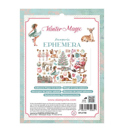 DFLCT86 - Stamperia - Stamperia éphéméra – Winter Magic - Ephemera & Die Cut - Detail 2 DFLCT86 - Stamperia - Stamperia éphéméra – Winter Magic - Ephemera & Die Cut - Detail 2