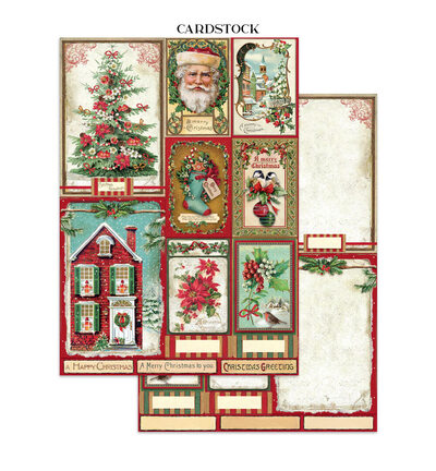 SBJK23 - Stamperia - Stamperia junk journal stickers et découpes – Classic Christmas - Journals & Sets - Detail 16 SBJK23 - Stamperia - Stamperia junk journal stickers et découpes – Classic Christmas - Journals & Sets - Detail 16