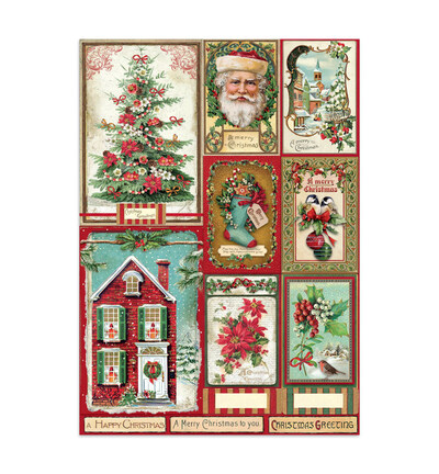 SBJK23 - Stamperia - Stamperia junk journal stickers et découpes – Classic Christmas - Journals & Sets - Detail 17 SBJK23 - Stamperia - Stamperia junk journal stickers et découpes – Classic Christmas - Journals & Sets - Detail 17