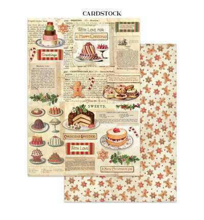 SBJK23 - Stamperia - Stamperia junk journal stickers et découpes – Classic Christmas - Journals & Sets - Detail 25 SBJK23 - Stamperia - Stamperia junk journal stickers et découpes – Classic Christmas - Journals & Sets - Detail 25