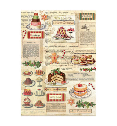 SBJK23 - Stamperia - Stamperia junk journal stickers et découpes – Classic Christmas - Journals & Sets - Detail 26 SBJK23 - Stamperia - Stamperia junk journal stickers et découpes – Classic Christmas - Journals & Sets - Detail 26