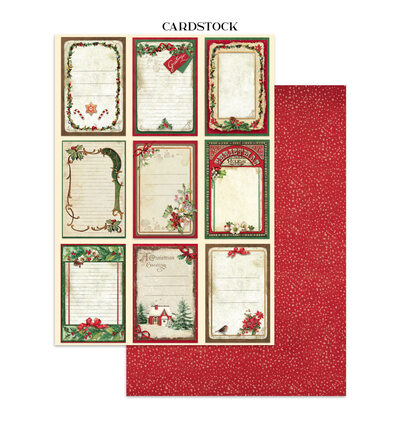 SBJK23 - Stamperia - Stamperia junk journal stickers et découpes – Classic Christmas - Journals & Sets - Detail 32 SBJK23 - Stamperia - Stamperia junk journal stickers et découpes – Classic Christmas - Journals & Sets - Detail 32