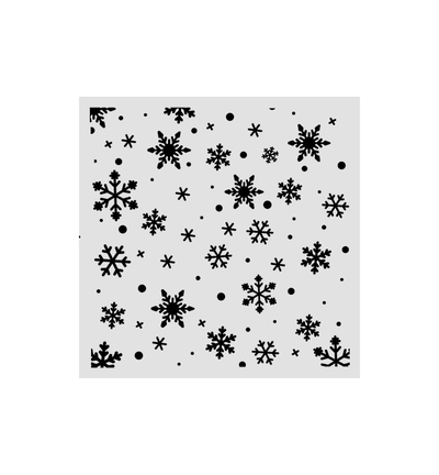 KSTDS73 - Stamperia - Stamperia pochoir 12x12 cm – Christmas Embellishments motif flocons de neige - Stencil - Detail 1 KSTDS73 - Stamperia - Stamperia pochoir 12x12 cm – Christmas Embellishments motif flocons de neige - Stencil - Detail 1