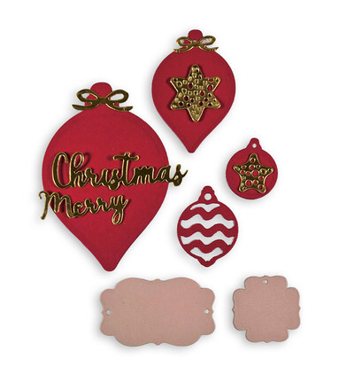 SFT23 - Stamperia - Stamperia matrices de découpe A6 – Merry Christmas - Cutting Dies - Detail 1 SFT23 - Stamperia - Stamperia matrices de découpe A6 – Merry Christmas - Cutting Dies - Detail 1