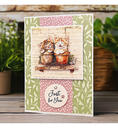 11-DCD7002 - Katy Sue Designs - Crafty Kittens Topper pré-découpé & collection découpage - Die Cut Topper & Decoupage - Detail 3 11-DCD7002 - Katy Sue Designs - Crafty Kittens Topper pré-découpé & collection découpage - Die Cut Topper & Decoupage - Detail 3