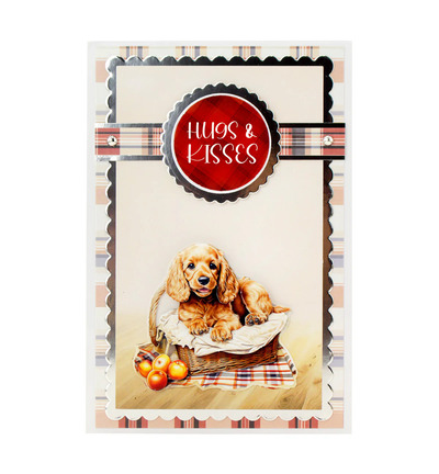 17-10084PUP - Katy Sue Designs - Picnic Pups Topper pré-découpé & collection découpage - Die Cut Topper & Decoupage - Detail 1 17-10084PUP - Katy Sue Designs - Picnic Pups Topper pré-découpé & collection découpage - Die Cut Topper & Decoupage - Detail 1