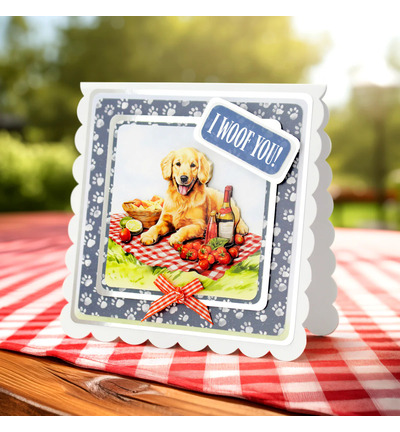 17-10084PUP - Katy Sue Designs - Picnic Pups Topper pré-découpé & collection découpage - Die Cut Topper & Decoupage - Detail 2 17-10084PUP - Katy Sue Designs - Picnic Pups Topper pré-découpé & collection découpage - Die Cut Topper & Decoupage - Detail 2