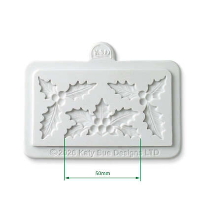 CE0165-CS - Katy Sue Designs - Moule en silicone - Holly Corners by Katy Sue - Silicone Mould - Detail 3 CE0165-CS - Katy Sue Designs - Moule en silicone - Holly Corners by Katy Sue - Silicone Mould - Detail 3