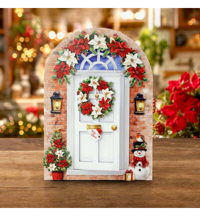17-10111CWD - Katy Sue Designs - Christmas Windows and Doors - Card Making - Card Making Kits - Detail 7