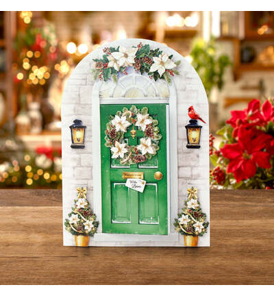 17-10111CWD - Katy Sue Designs - Christmas Windows and Doors - Card Making - Card Making Kits - Detail 11