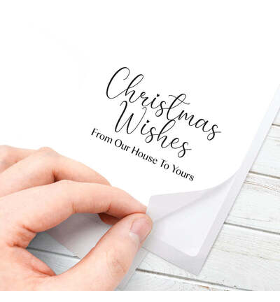 06-10043HOU - Katy Sue Designs - From Our House To Yours at Christmas Peelables - Peelable Verses - Detail 3