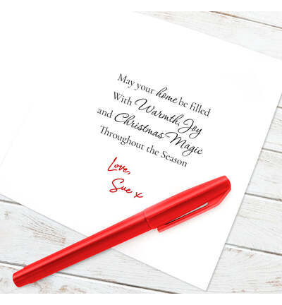 06-10043HOU - Katy Sue Designs - From Our House To Yours at Christmas Peelables - Peelable Verses - Detail 4