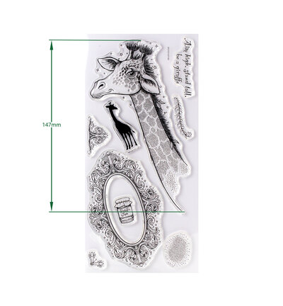 07-0001-PI - Pink Ink Designs - Giraffic Jam Giraffe - DL Stamp Sets - Detail 2 07-0001-PI - Pink Ink Designs - Giraffic Jam Giraffe - DL Stamp Sets - Detail 2