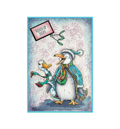 07-0008-PI - Pink Ink Designs - Flippin' Awesome Penguin - DL Stamp Sets - Detail 5