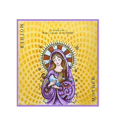 07-0011-PI - Pink Ink Designs - Quiet Grace - Christmas Mother Mary - DL Stamp Sets - Detail 3 07-0011-PI - Pink Ink Designs - Quiet Grace - Christmas Mother Mary - DL Stamp Sets - Detail 3