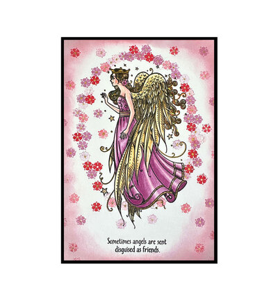 07-0012-PI - Pink Ink Designs - Seraphina - Christmas Angel - DL Stamp Sets - Detail 2 07-0012-PI - Pink Ink Designs - Seraphina - Christmas Angel - DL Stamp Sets - Detail 2