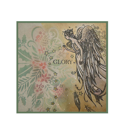 07-0012-PI - Pink Ink Designs - Seraphina - Christmas Angel - DL Stamp Sets - Detail 3 07-0012-PI - Pink Ink Designs - Seraphina - Christmas Angel - DL Stamp Sets - Detail 3