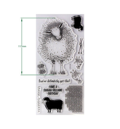 07-0015-PI - Pink Ink Designs - Ewe-Phoria Sheep - DL Stamp Sets - Detail 1 07-0015-PI - Pink Ink Designs - Ewe-Phoria Sheep - DL Stamp Sets - Detail 1
