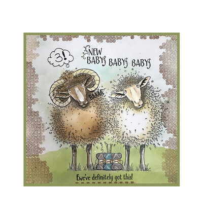 07-0015-PI - Pink Ink Designs - Ewe-Phoria Sheep - DL Stamp Sets - Detail 3 07-0015-PI - Pink Ink Designs - Ewe-Phoria Sheep - DL Stamp Sets - Detail 3